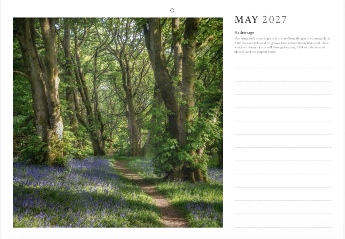 Peaklass Peak District Calendar 2027 – Peaklass | Peak District Photography